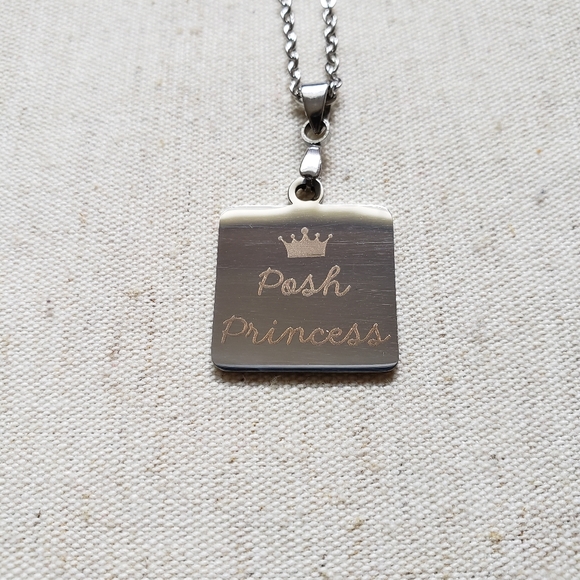 "Posh Princess" Pendant Necklace - Picture 4 of 7